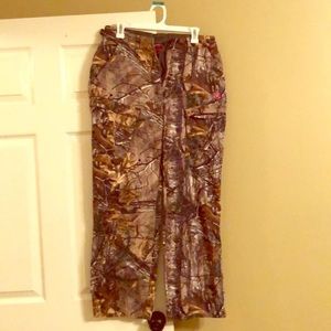 Camo hunting pants